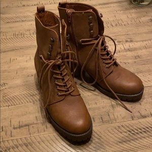 Target Brown Ankle Booties